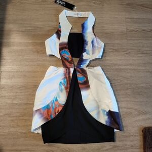NWT ASILIO The All Nighter Cutout Dress
